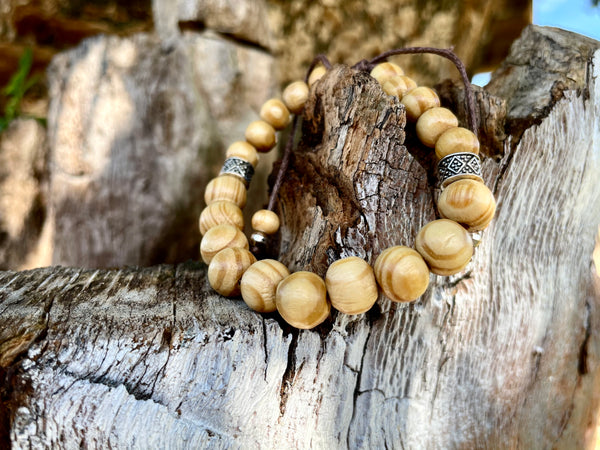 Wooden bracelets